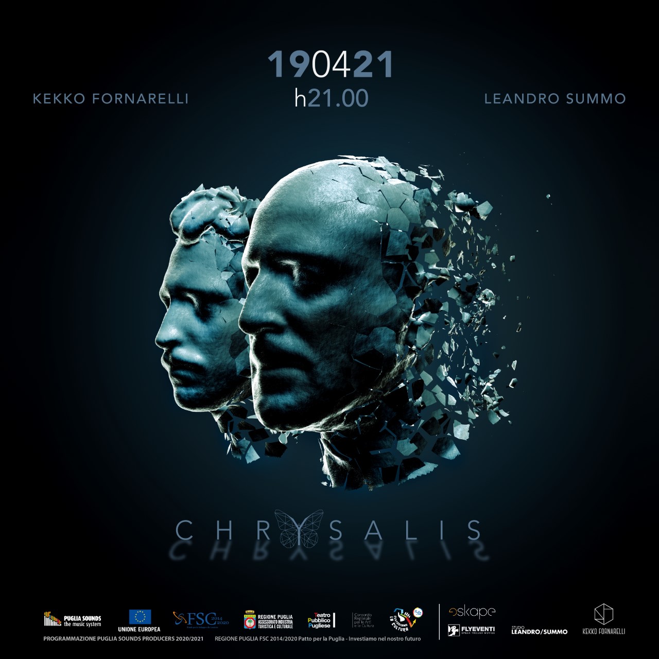 Chrysalis Lo Streaming Show Di Kekko Fornarelli E Leandro Summo