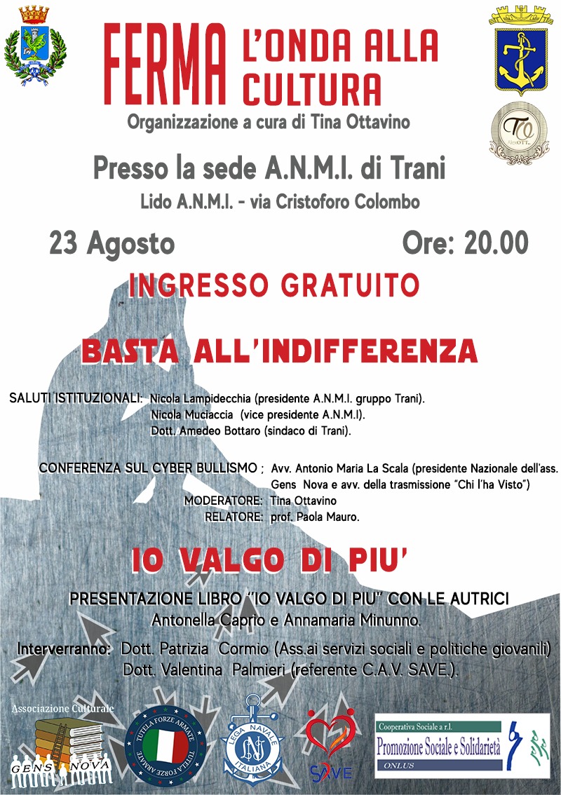 Ferma l’onda alla cultura
