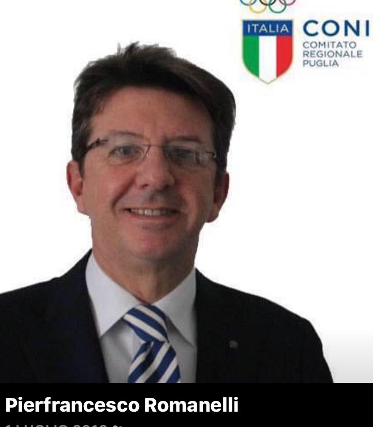 Coni Bari: Pierfrancesco Romanelli candidato delegato provinciale