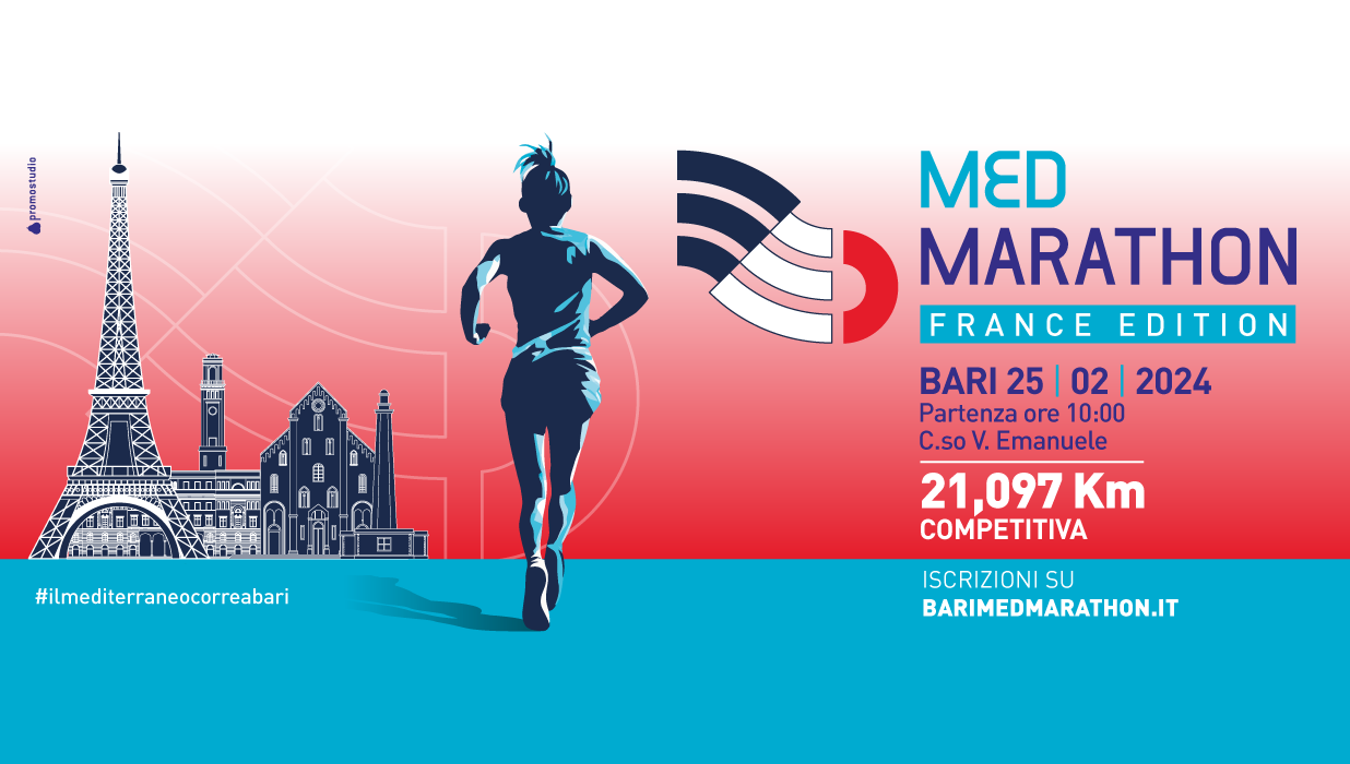 Domenica la terza edizione della ''Bari Med Marathon'': le limitazioni al traffico e alla sosta
