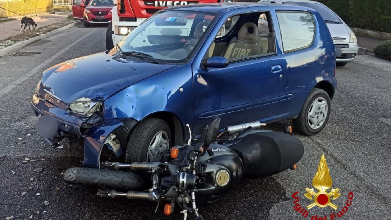 ''INCIDENTE  STRADALE  TRA  MOTOCICLO  E  AUTOVETTURA - LE  DINAMICHE  IN - FISICA DELL'IMPATTO ''