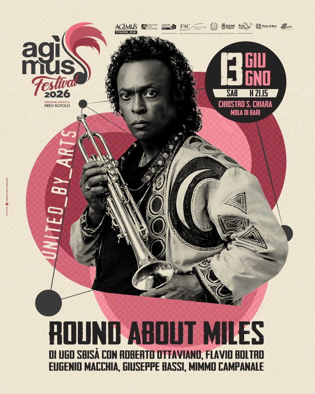 '' ROUND  ABOUT  MILES -  Chiostro  di  Samta  Chiara  a  Mola  di  Bari ''