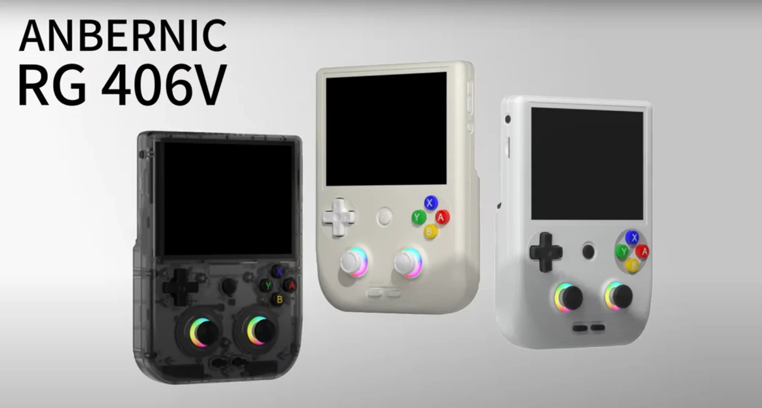 Anbernic RG406V: la console verticale che porta il retrogaming a un nuovo livello